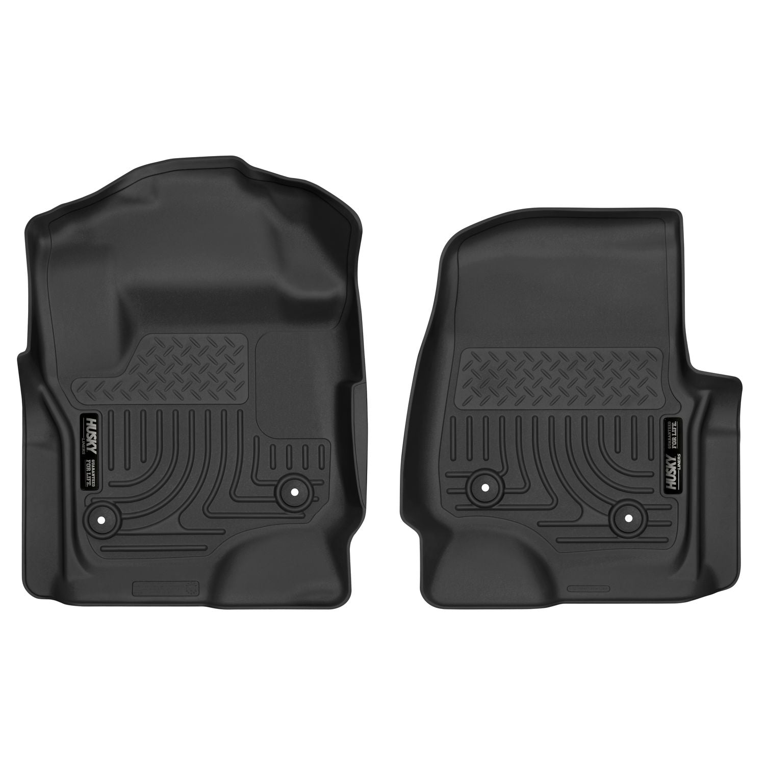 Husky Liners | X-act Contour Front Floor Liners For 2017-2025 F-250/F-350/F-450 Super Duty Husky Liners | 52731