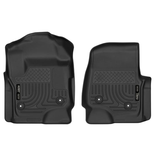 Husky Liners | X-act Contour Front Floor Liners For 2017-2025 F-250/F-350/F-450 Super Duty Husky Liners | 52731