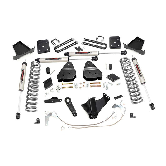 ROUGH COUNTRY 6 Inch Lift Kit | Gas | No OVLD | V2 | Ford F-250 Super Duty 4WD (2015-2016) | 52970