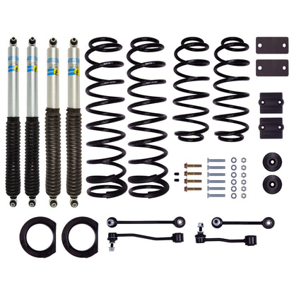 BILSTEIN | Suspension Lift Kit Jeep Wrangler JL 18+ 4dr 1.5 Inch Lift Kit Without Winch Lift Height 1.5 Inch on Rubicon 2.5 Inch On Others B8 5100 Lift Kit  | 53-291417 components overview