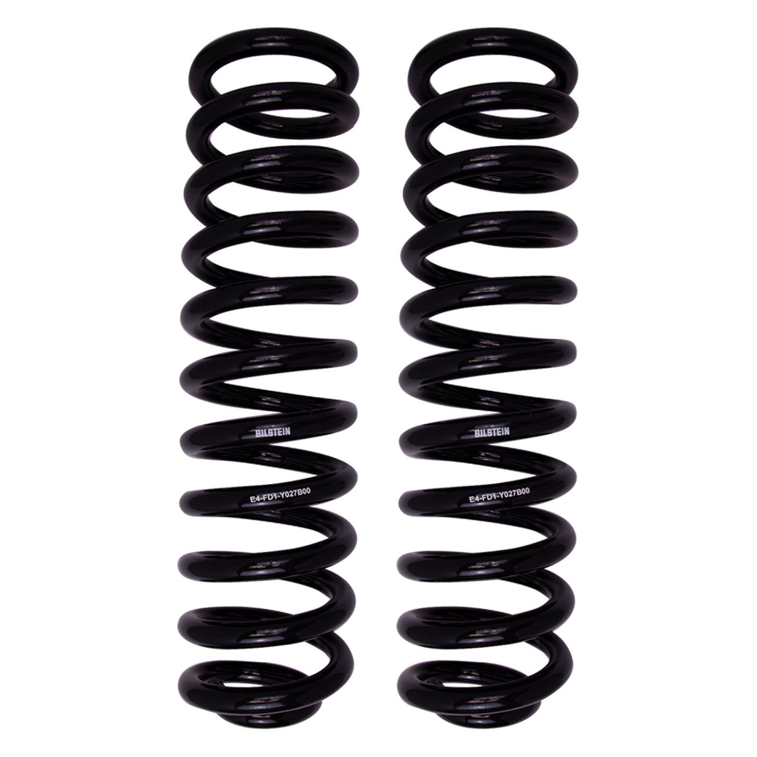 BILSTEIN | Coil Spring Set Ford F250 4WD Diesel 05+F B12 (Special)  | 53-317308, black coil springs front suspension.