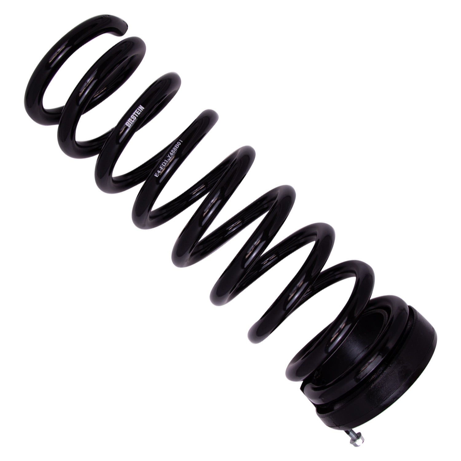 BILSTEIN | Coil Spring Set RAM 2500 4WD Diesel 14-25 Front 2 Inch LIFT B12 (Special) | 53-317315 black coil spring detail