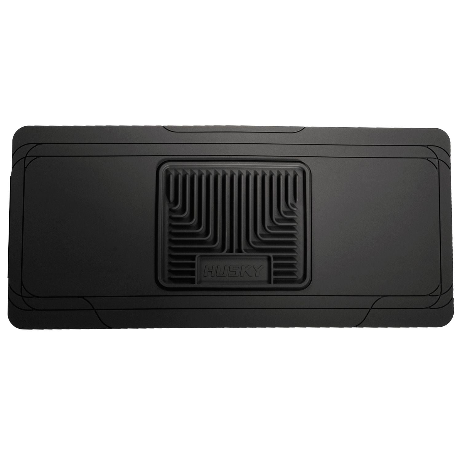 Husky Liners | Heavy Duty Floor Mats Center Hump Floor Mat Husky Liners | 53001 showcasing durable DuraGrip material.