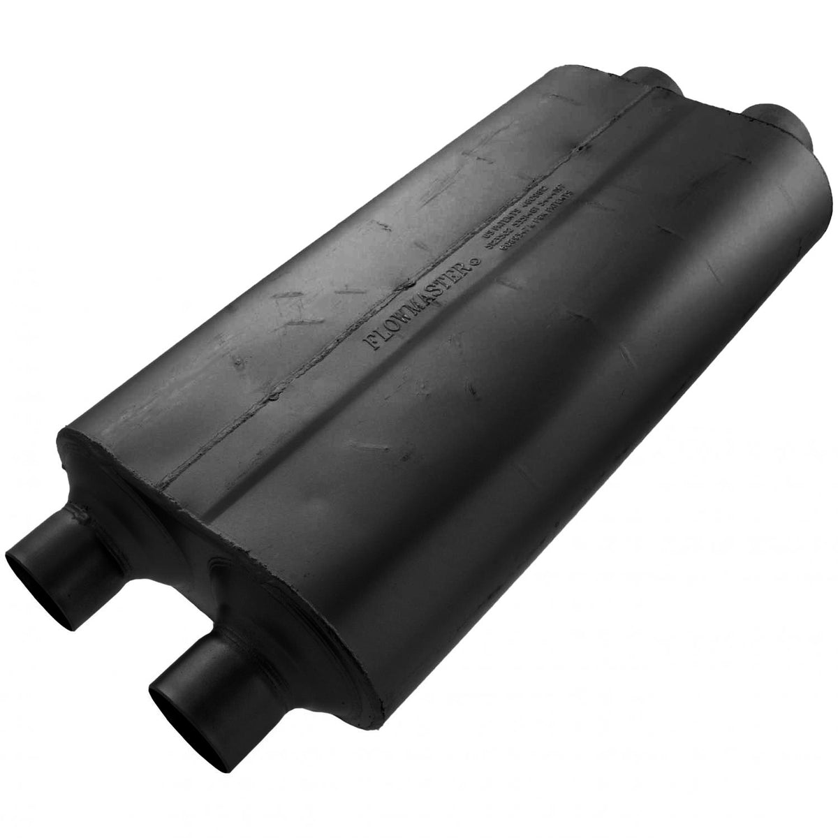 FLOWMASTER 50 Series Big Block Chambered Muffler 50 Big Block 3.00 Dual In 2.50 Dual Out Mild Sound
