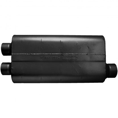 FLOWMASTER 50 Series Big Block Chambered Muffler 50 Big Block 3.00 Dual In 3.50 Offset Out Mild Sound