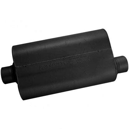 FLOWMASTER Super 50 Series Chambered Muffler Super 50 3.00 Center In 3.00 Offset Out Mild Sound