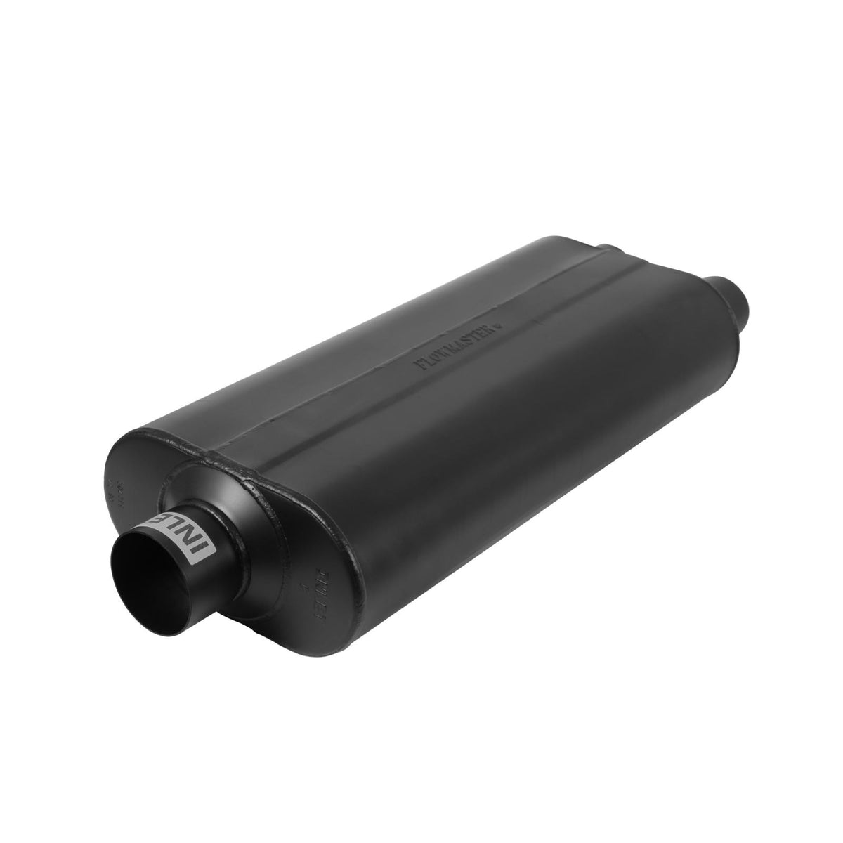 FLOWMASTER 70 Series Chambered Muffler 70 Series 3.00 Center In 2.50 Dual Out Mild Sound