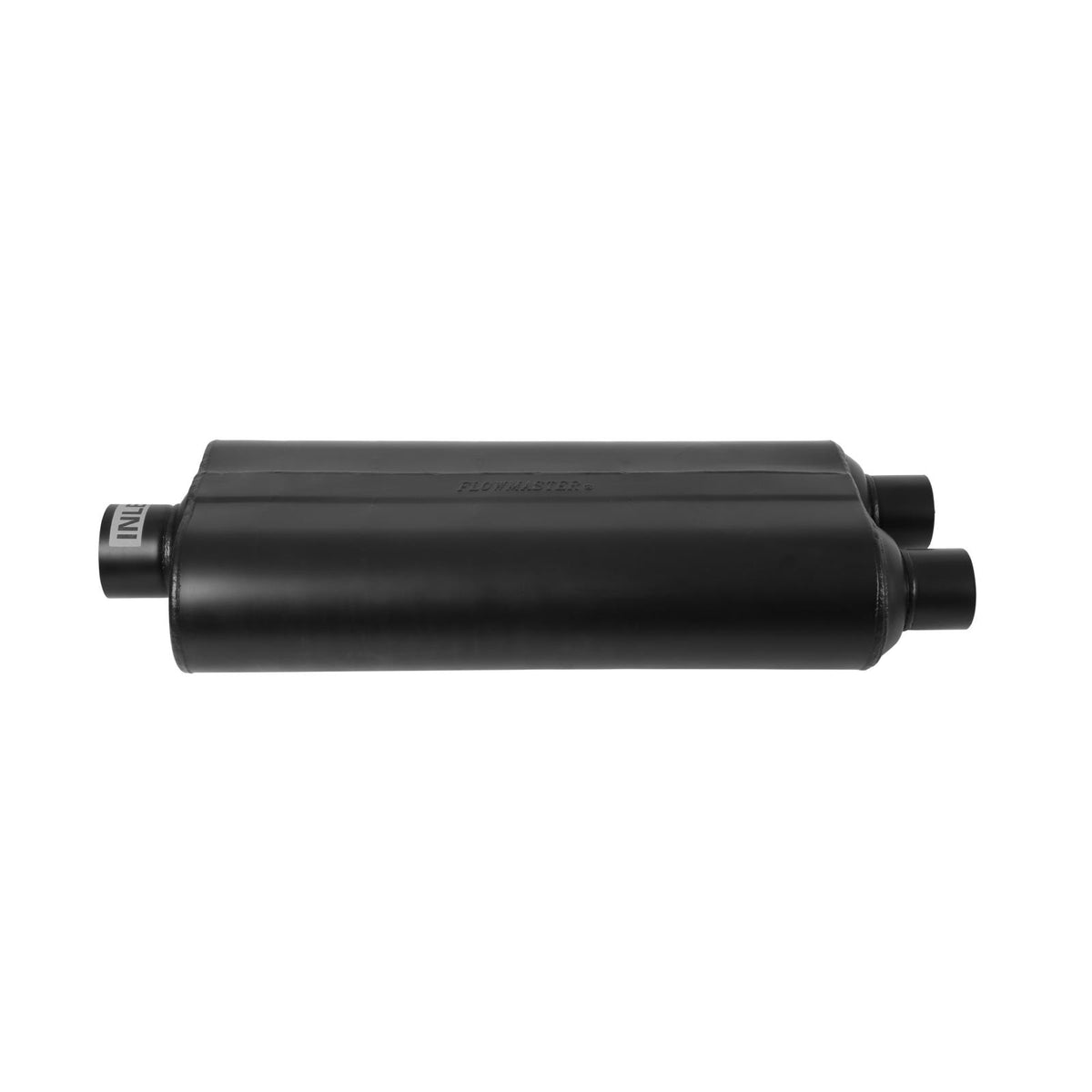 FLOWMASTER 70 Series Chambered Muffler 70 Series 3.00 Center In 2.50 Dual Out Mild Sound
