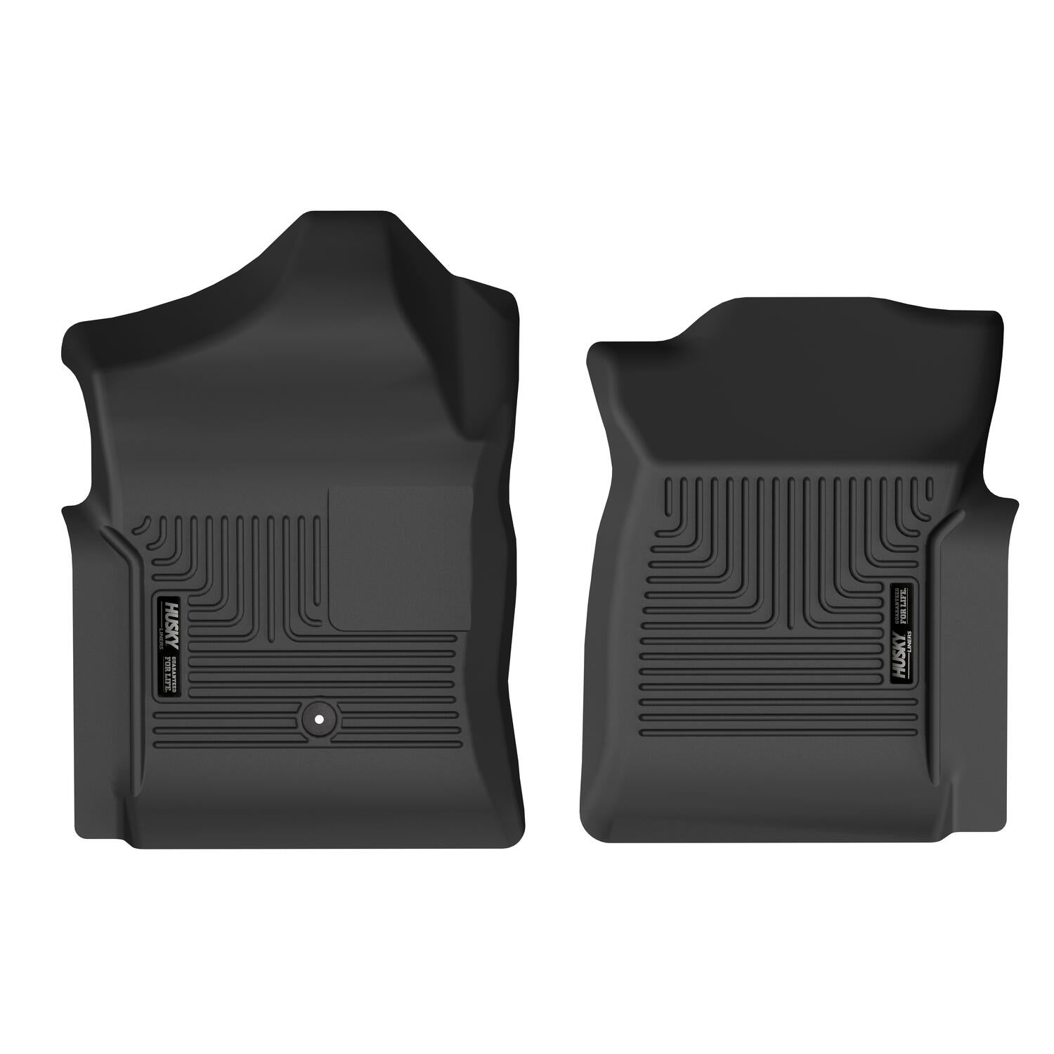 Husky Liners | X-act Contour Front Floor Liners For 1999-2007 Silverado/Sierra 1500/1500 Classic/2500/2500 HD/2500 HD Classic/3500/3500 Classic Husky Liners | 53091