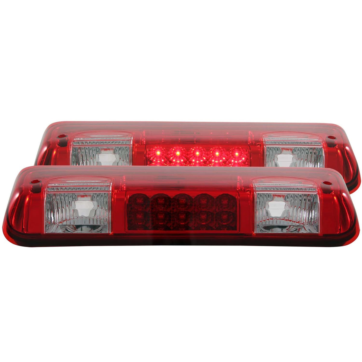 ANZO USA ZUKT_531003 Anzo ZUKT_531003 Third Brake Light Assembly LED Red/Clear Lens