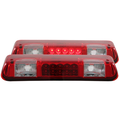 ANZO USA ZUKT_531003 Anzo ZUKT_531003 Third Brake Light Assembly LED Red/Clear Lens