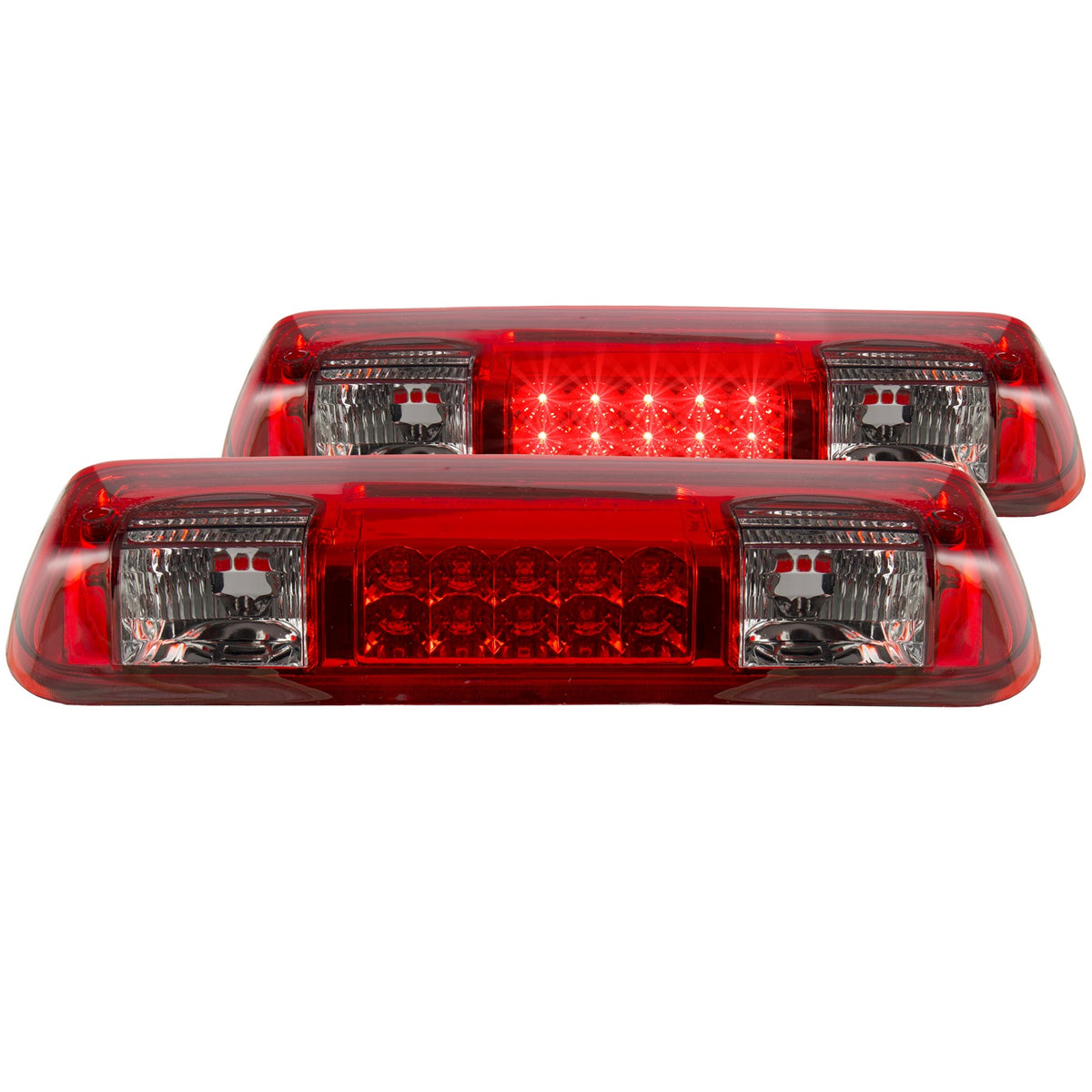 ANZO USA ZUKT_531016 Anzo ZUKT_531016 Third Brake Light Assembly LED Red/Smoke Lens