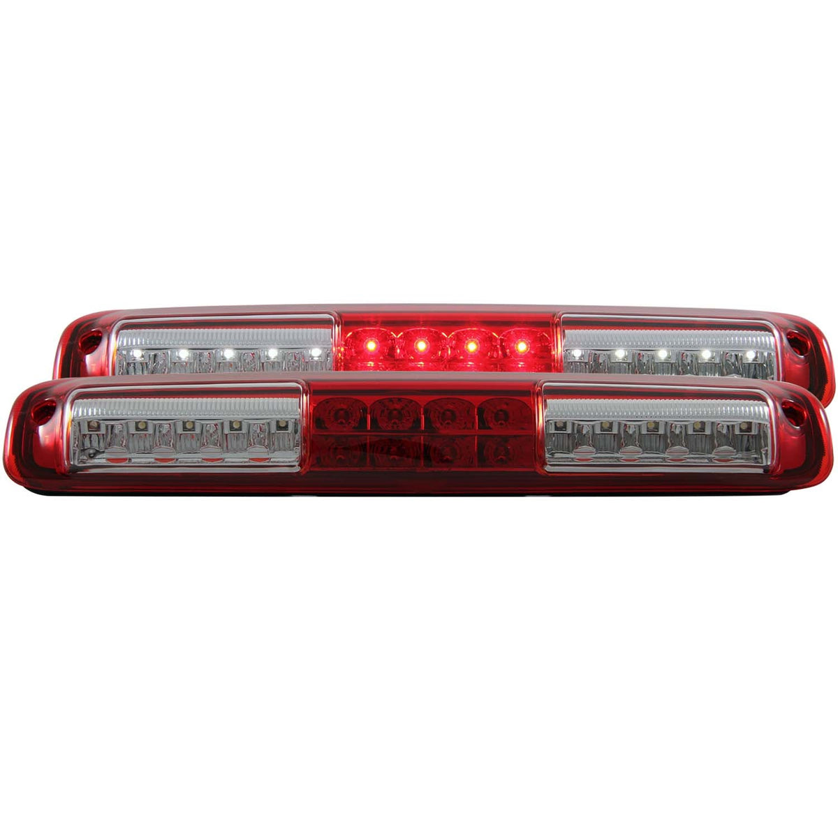 ANZO USA ZUKT_531029 Anzo ZUKT_531029 Third Brake Light Assembly LED Red/Clear Lens