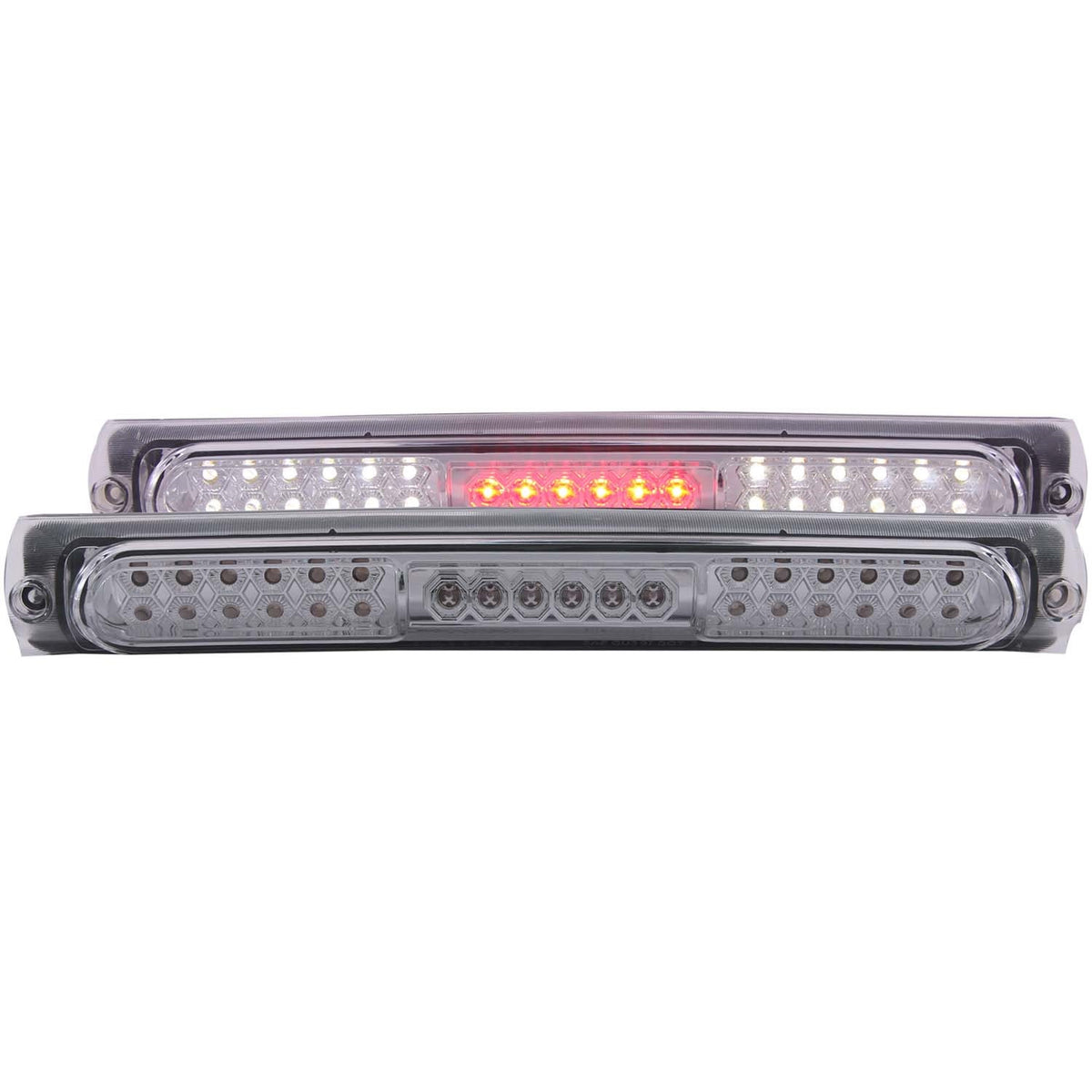 ANZO USA ZUKT_531036 Anzo ZUKT_531036 Third Brake Light Assembly LED Clear Lens Chrome