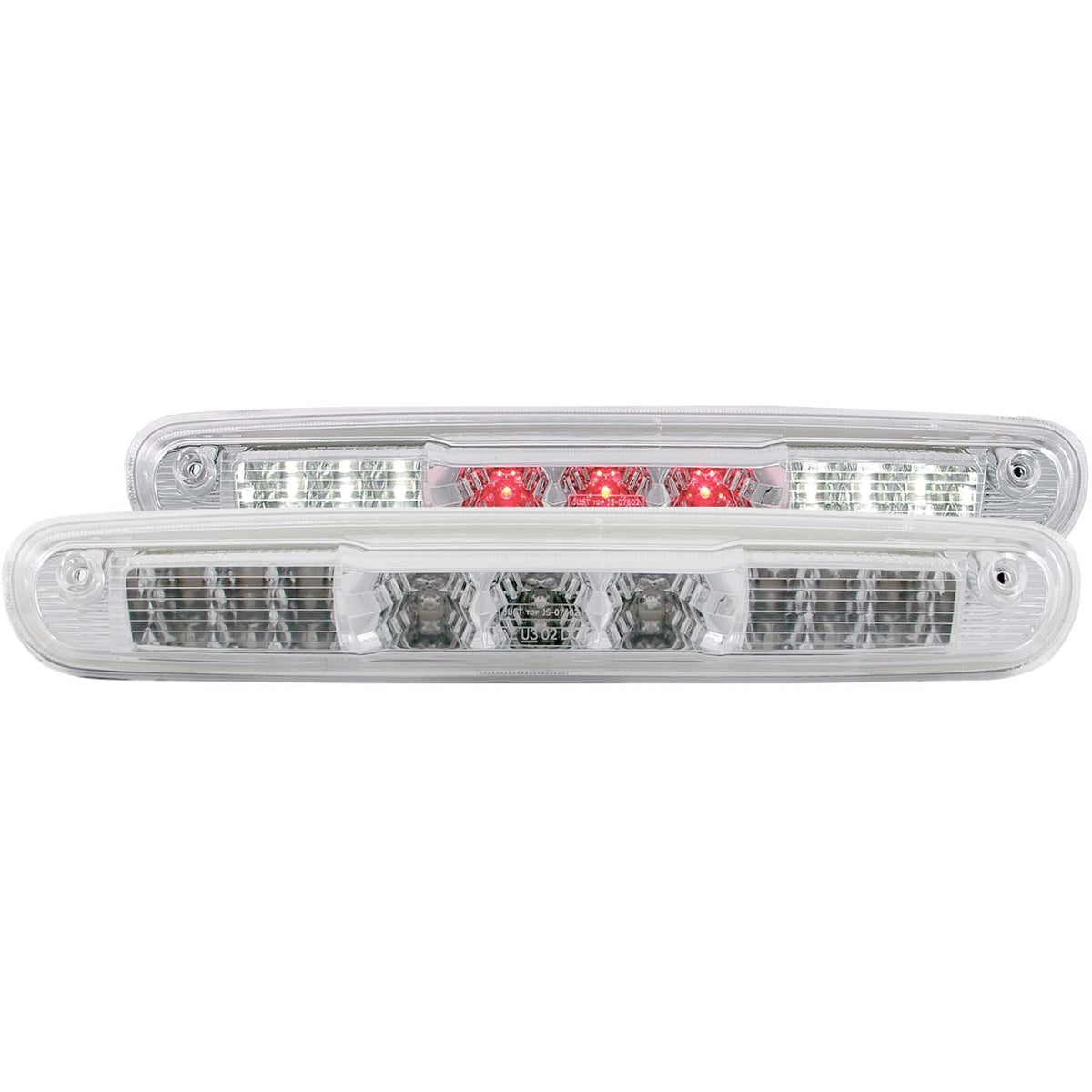 ANZO USA ZUKT_531066 Anzo ZUKT_531066 Third Brake Light Assembly LED Clear Lens Chrome