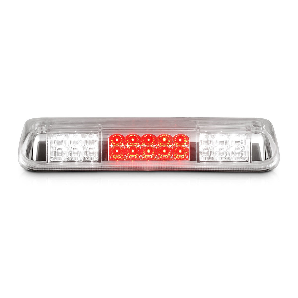 ANZO USA ZUKT_531088 Anzo ZUKT_531088 Third Brake Light Assembly LED Clear Lens Chrome