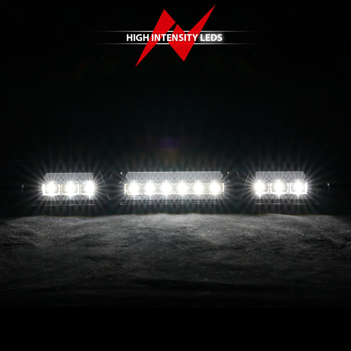 ANZO USA ZUKT_531111 Anzo ZUKT_531111 Third Brake Light Assembly LED Clear Lens Black