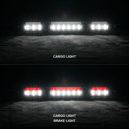 ANZO USA ZUKT_531112 Anzo ZUKT_531112 Third Brake Light Assembly LED Smoke Lens Black