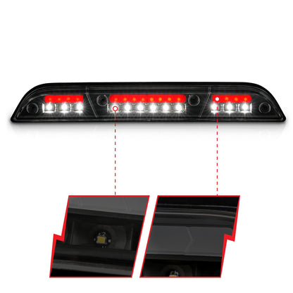ANZO USA ZUKT_531112 Anzo ZUKT_531112 Third Brake Light Assembly LED Smoke Lens Black