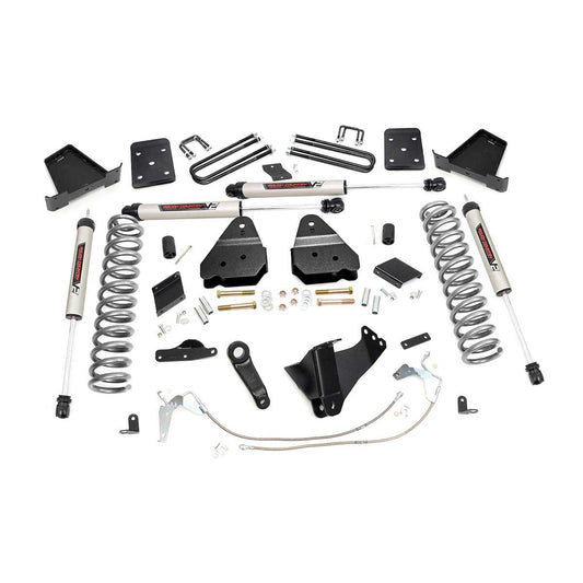 ROUGH COUNTRY 6 Inch Lift Kit | Gas | OVLD | V2 | Ford F-250 Super Duty 4WD (2011-2014) | 56670