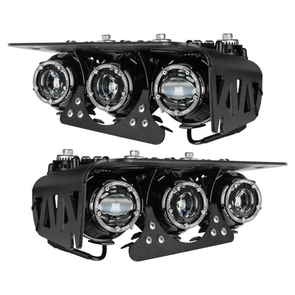 ORACLE Lighting | LASER Auxiliary and LED Fog Light Kit | Ford Bronco | 5928-LZZ-001