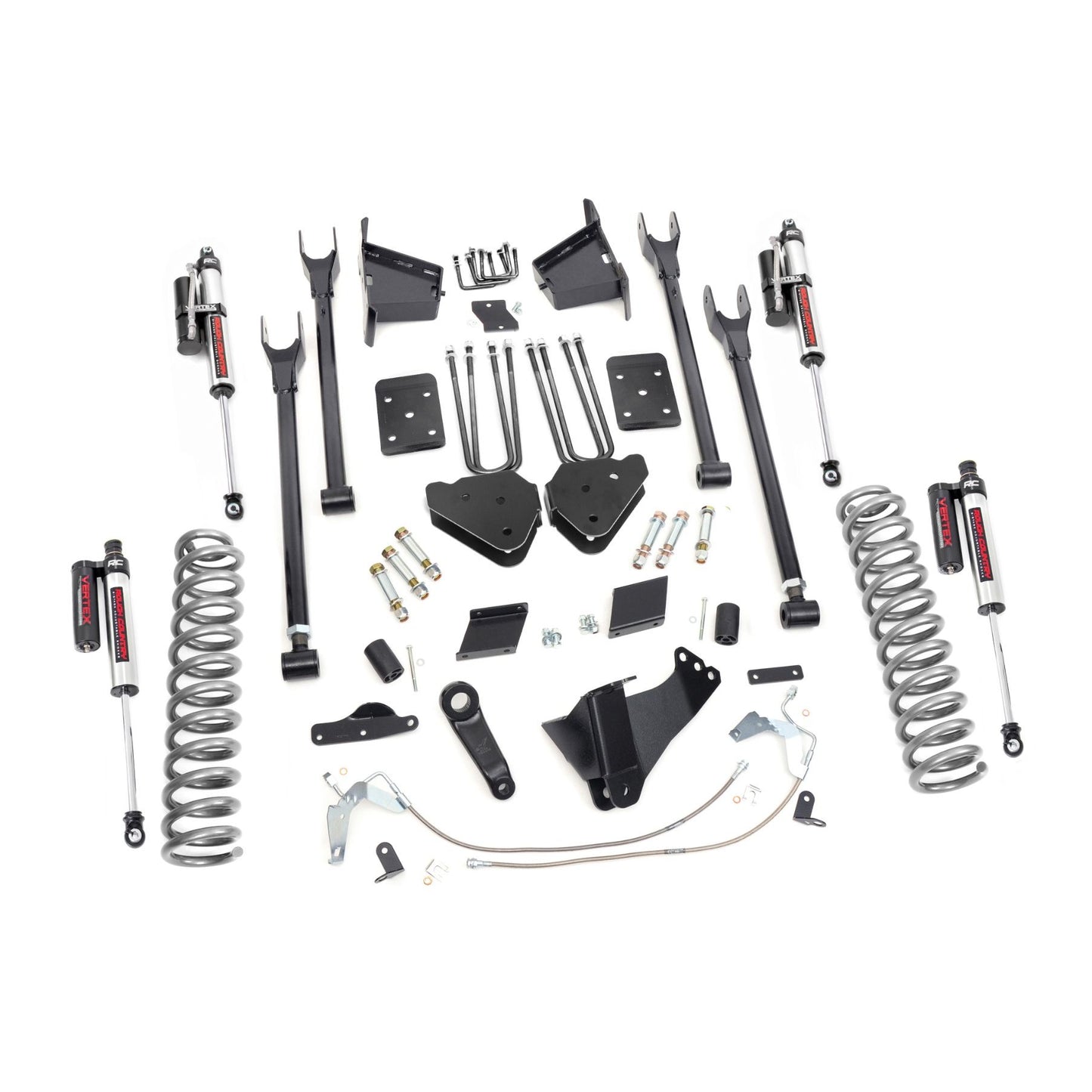 ROUGH COUNTRY | 6 Inch Lift Kit  4 Link  OVLD  Vertex  Ford F-250 Super Duty 4WD (15-16) | 58950