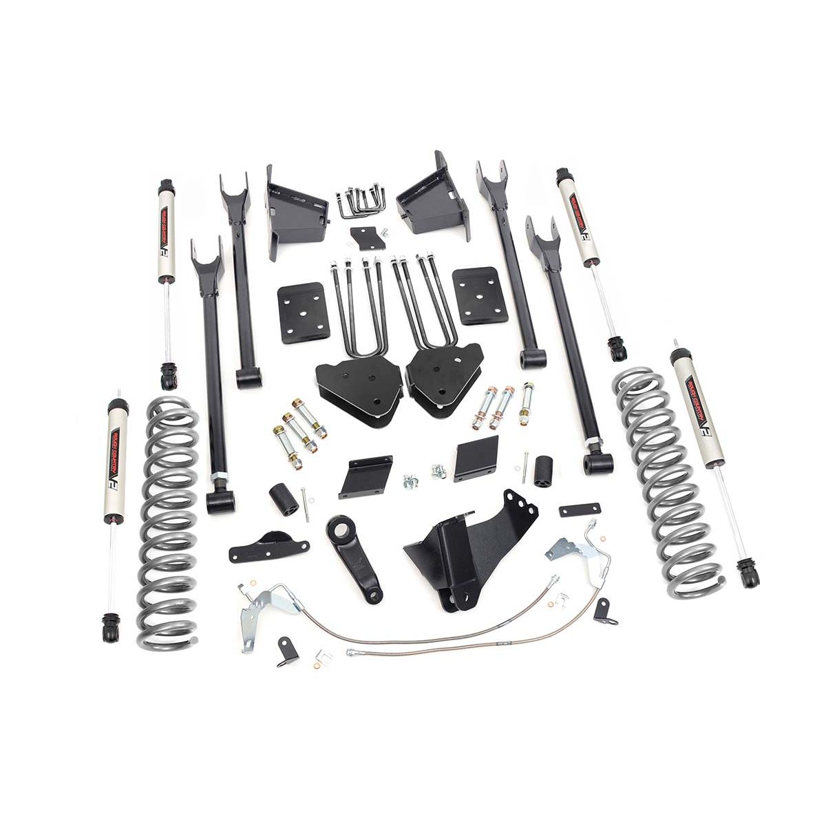 ROUGH COUNTRY 6 Inch Lift Kit | 4-Link | OVLD | V2 | Ford F-250 Super Duty 4WD (2011-2014) | 56570