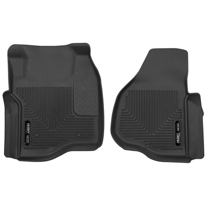 Husky Liners | X-act Contour Front Floor Liners For 2011-2016 F-250/F-350/F-450 Super Duty Husky Liners | 53301.