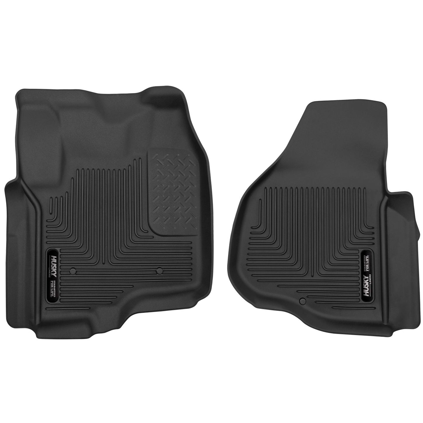 Husky Liners | X-act Contour Front Floor Liners For 2012-2016 F-250/F-350/F-450 Super Duty Husky Liners | 53321