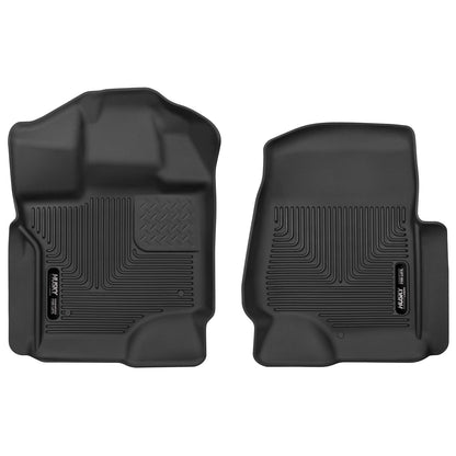 Husky Liners | X-act Contour Front Floor Liners For 2015-2024 F-150 Lightning Husky Liners | 53341 displayed on a white background.