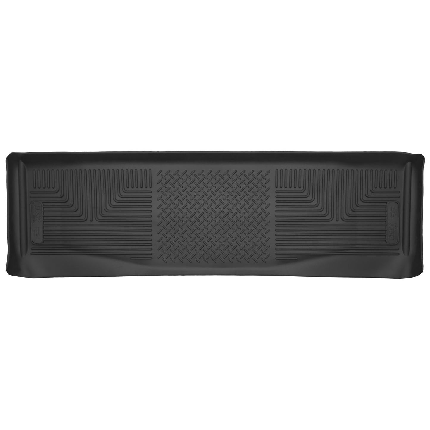 Husky Liners | X-act Contour 2nd Seat Floor Liner For 2011-2016 F-250/F-350/F-450 Super Duty Husky Liners | 53401 in black