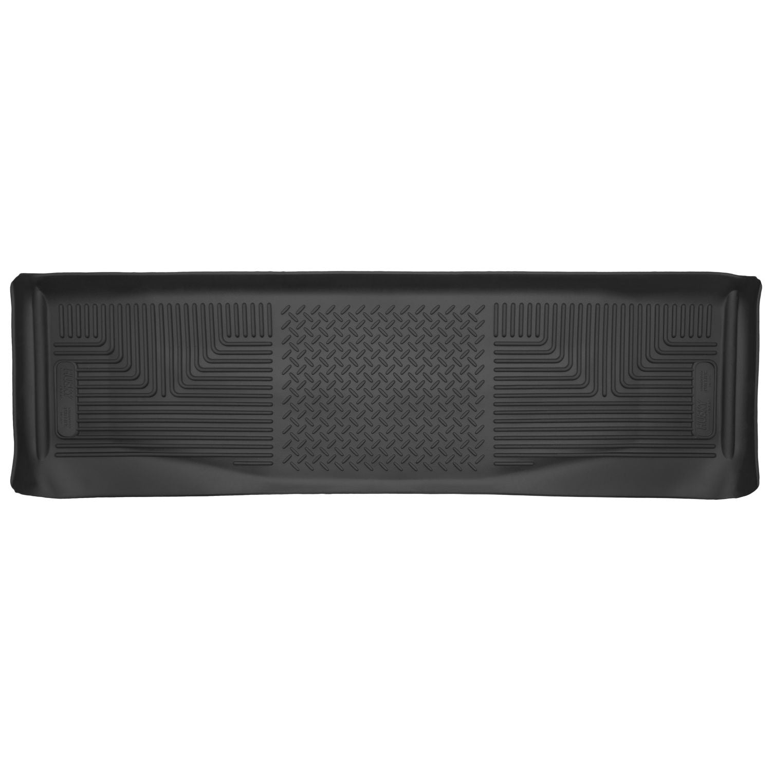 Husky Liners | X-act Contour 2nd Seat Floor Liner For 2011-2016 F-250/F-350/F-450 Super Duty Husky Liners | 53401 in black
