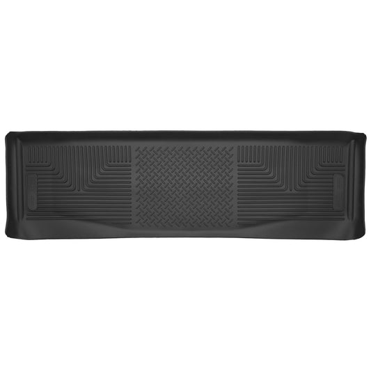 Husky Liners | X-act Contour 2nd Seat Floor Liner For 2011-2016 F-250/F-350/F-450 Super Duty Husky Liners | 53401 in black