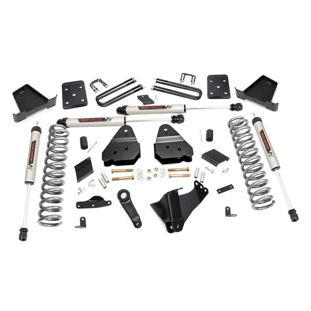 ROUGH COUNTRY 4.5 Inch Lift Kit | No OVLD | V2 | Ford F-250 Super Duty 4WD (2015-2016) | 53470