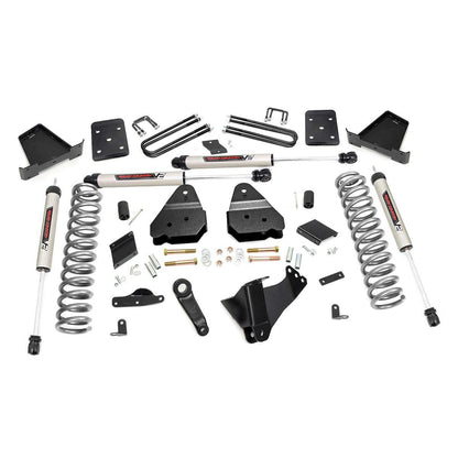 Rough Country 4.5 Inch Lift Kit | No OVLD | V2 | Ford F-250 Super Duty 4WD (2015-2016) 53470