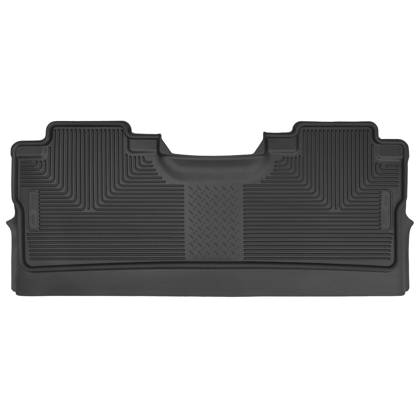 Husky Liners | X-act Contour 2nd Seat Floor Liner (Footwell Coverage) For 2015-2025 F-150 Husky Liners | 53471 in black