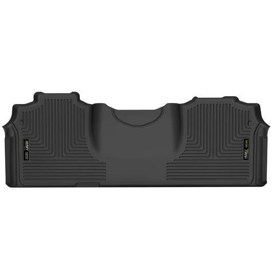 Husky Liners | X-act Contour 2nd Seat Floor Liner For 2019-2024 RAM 2500/3500 Extended Cab Husky Liners | 53611 top view.