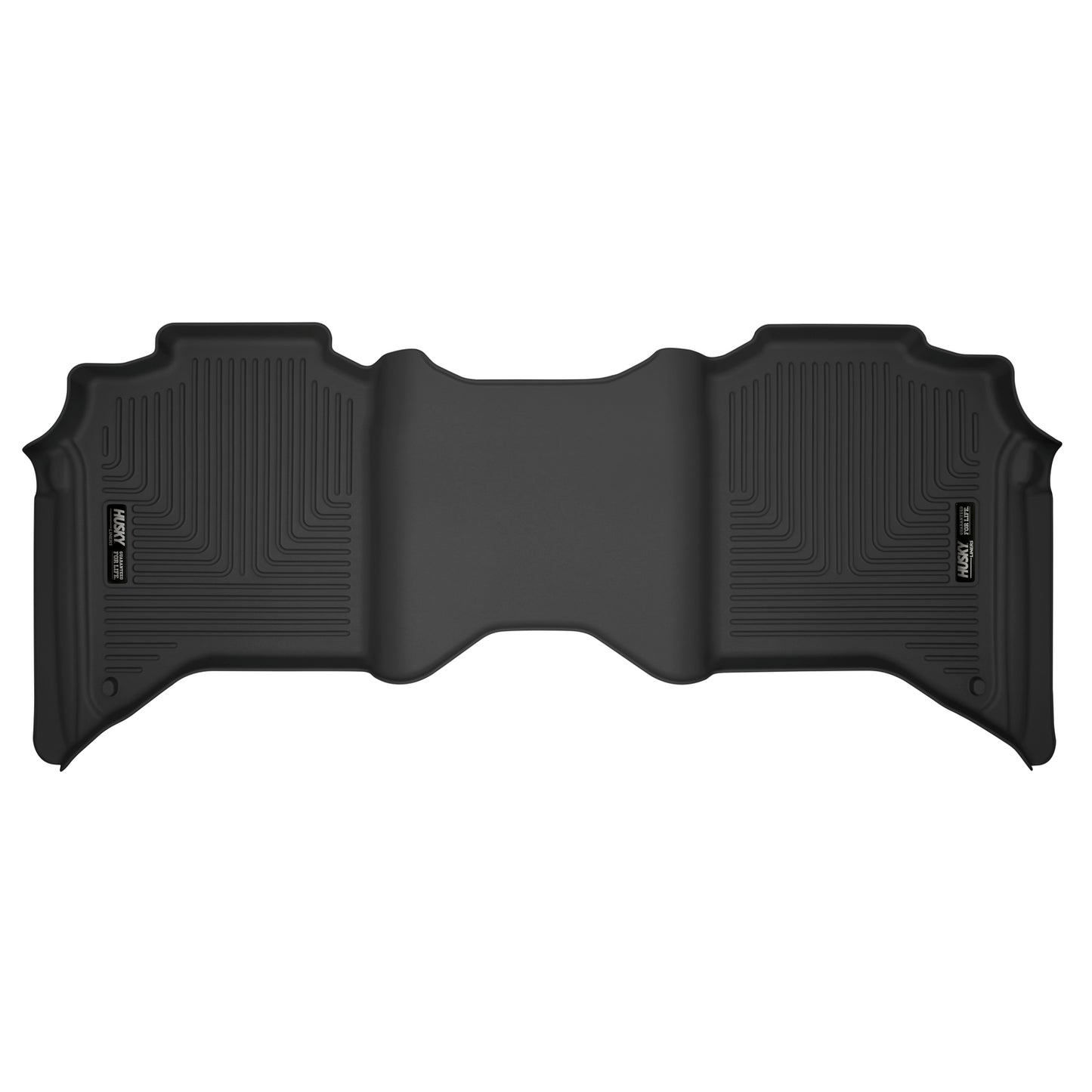Husky Liners | X-act Contour 2nd Seat Floor Liner For 2019-2024 RAM 2500/3500 Crew Cab Husky Liners | 53631 top view