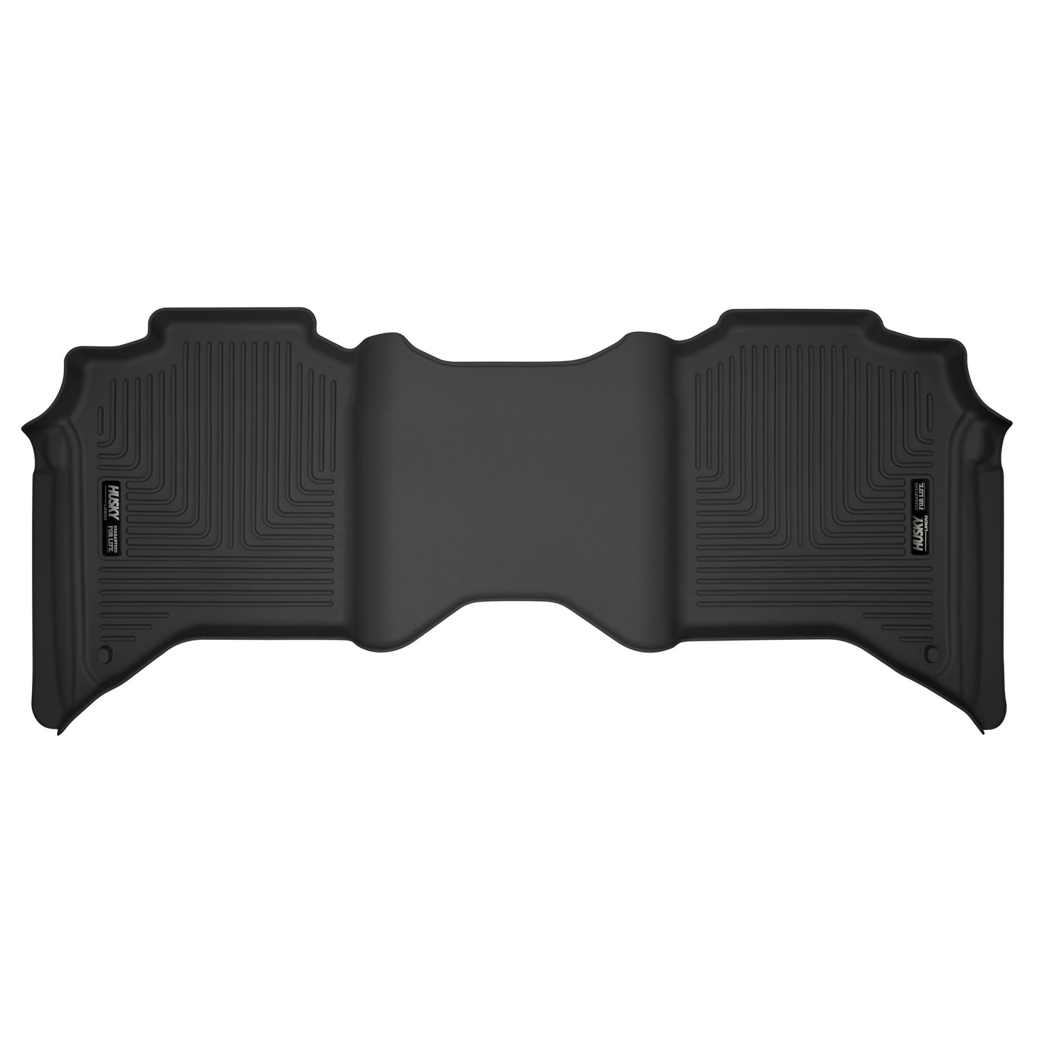 Husky Liners | X-act Contour 2nd Seat Floor Liner For 2019-2024 RAM 2500/3500 Crew Cab Husky Liners | 53631 top view