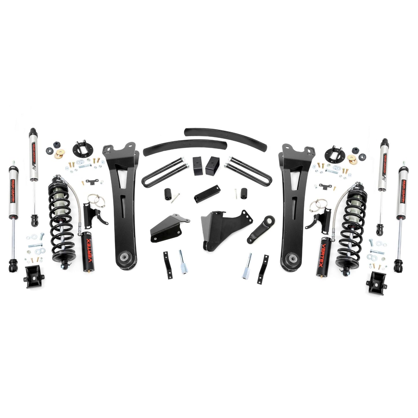ROUGH COUNTRY | 6 Inch Lift Kit    Diesel    Radius Arm    C/O V2  Ford F-250/F-350 Super Duty (05-07) | 53658