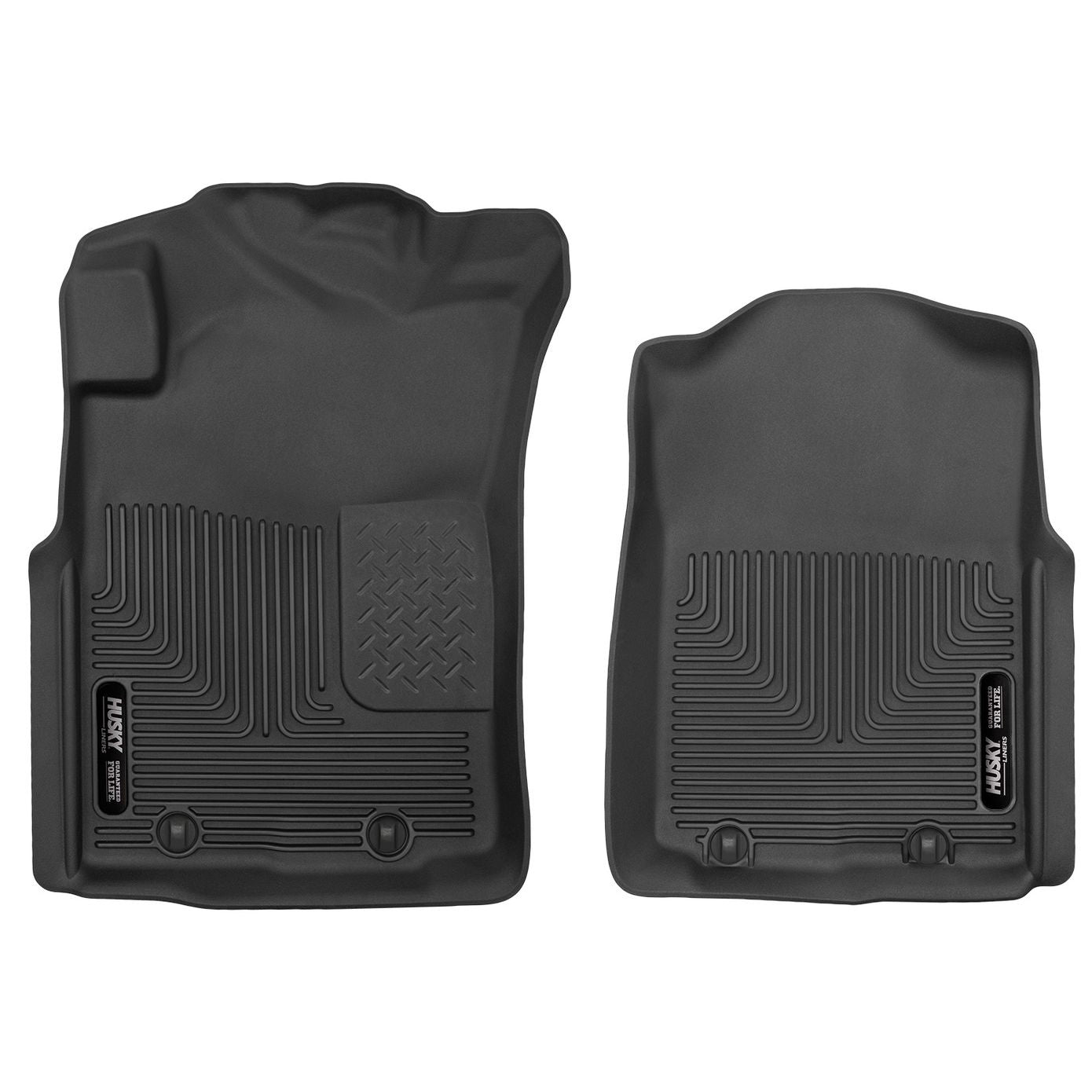 Husky Liners | X-act Contour Front Floor Liners For 2005-2011 Tacoma Husky Liners | 53721 on display.