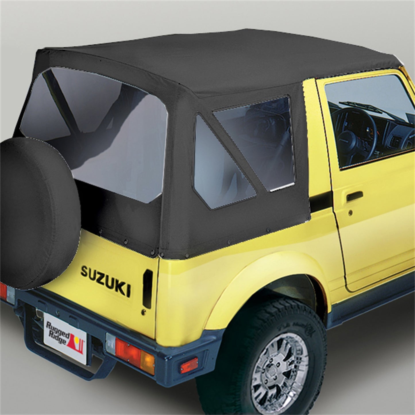 RUGGED RIDGE | 53721.15 | 86-95 Suzuki Samurai Soft Top All,Blk-Dnm