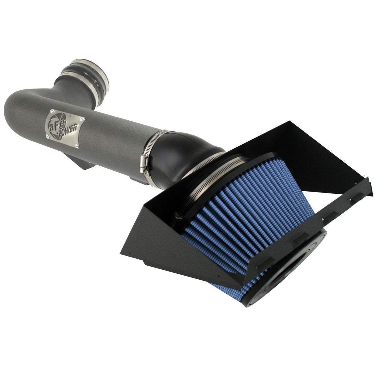 aFe POWER Rapid Induction Cold Air Intake System Black w /Pro 5R Filter — 54-11902-1
