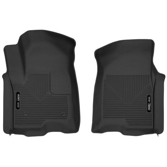 Husky Liners | X-act Contour Front Floor Liners For 2019-2026 Silverado/Sierra 1500//2500 HD/3500 HD Crew Cab Husky Liners | 54101