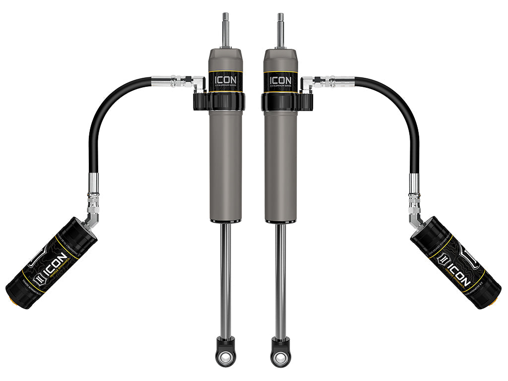 ICON 57808P 2024-2026 Toyota Tacoma, 0-1” Lift, Rear, V.S. 2.5 Aluminum Series Shock Absorbers, Remote Reservoir, Pair