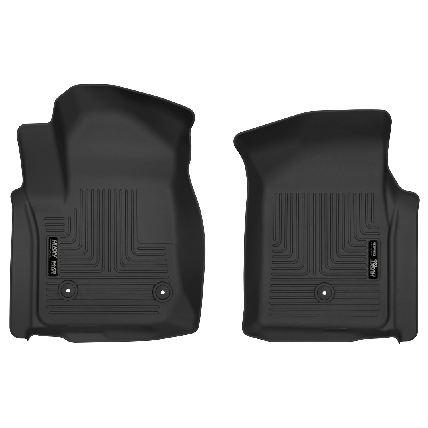 Husky Liners | X-act Contour Front Floor Liners For 2019-2026 Silverado/Sierra 1500//2500 HD/3500 HD Regular Cab Husky Liners | 54981