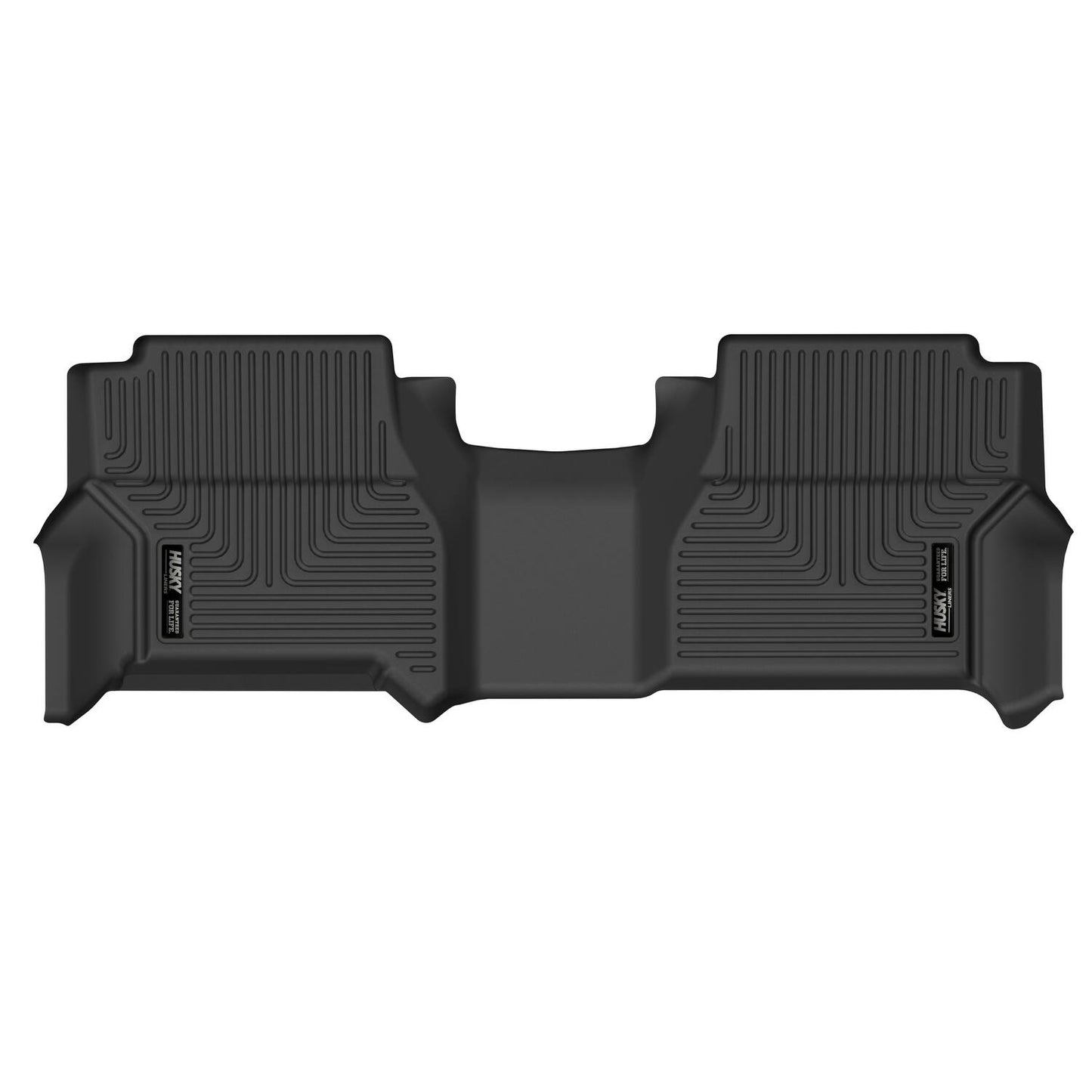 Husky Liners | X-act Contour 2nd Seat Floor Liner For 2008-2021 Frontier/Equator Husky Liners | 54991 in black color.