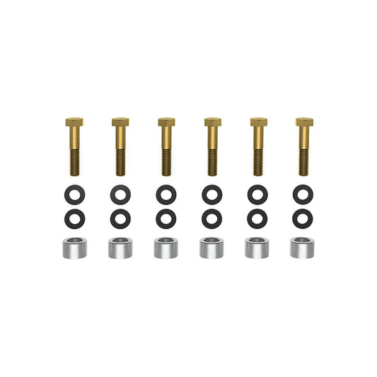 ICON VEHICLE DYNAMICS | 2022-2025 Toyota Tundra/2023-2025 Toyota Sequoia Trd Aluminum Skid Plate Spacer Kit Icon Vehicle Dynamics | 55164