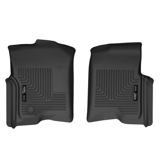 Husky Liners | X-act Contour Front Floor Liners For 2004-2008 F-150, Mark LT Husky Liners | 55901 set of two black mats
