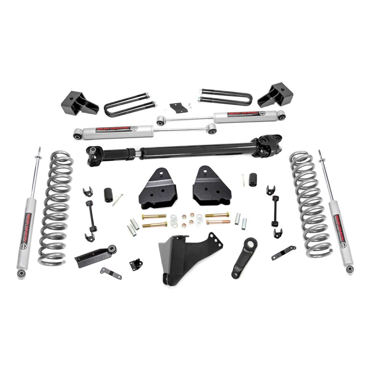 ROUGH COUNTRY 4.5 Inch Lift Kit | DRW | FR Drive Shaft | Ford F-350 Super Duty 4WD (17-22) | 55931